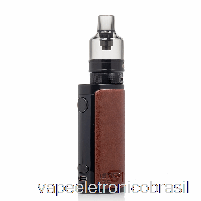 Kit Inicial Vape Vaporesso Eleaf Istick I75 Marrom